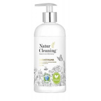 Mosogatószer koncentrátum, pumpás, 500 ml, NATURCLEANING, gránátalma
