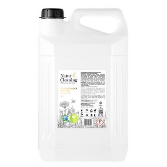 Mosogatószer koncentrátum, 5 l, NATURCLEANING, gránátalma Mosogatószer koncentrátum, 5 l, NATURCLEANING, gránátalma