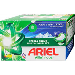 Mosókapszula, 22 db, ARIEL "Mountain spring" Mosókapszula, 22 db, ARIEL "Mountain spring"