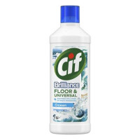 Általános folyékony tisztítószer, 1,1 L, CIF "Brilliance", óceán