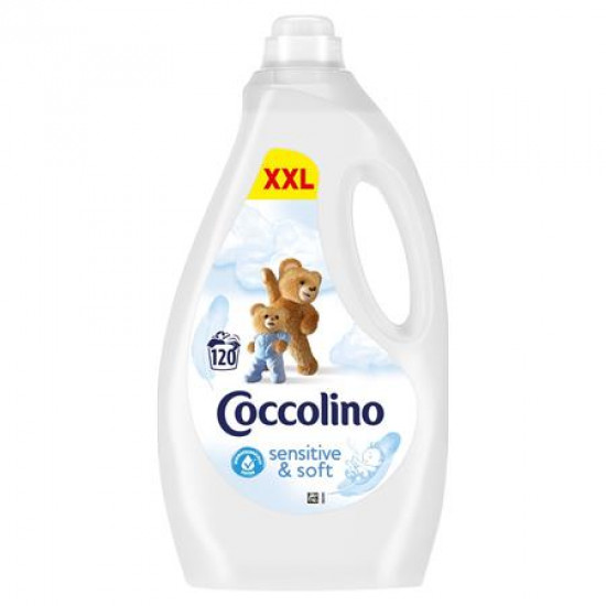 Öblítő, 3 l, COCCOLINO "Sensitive&Soft" Öblítő, 3 l, COCCOLINO "Sensitive&Soft"
