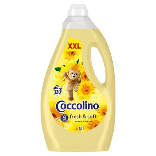 Öblítő, 3 l, COCCOLINO "Happy Yellow" Öblítő, 3 l, COCCOLINO "Happy Yellow"