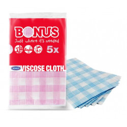 Mosogatókendő, viszkóz, 5 db, BONUS