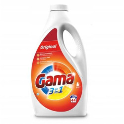Mosógél, 44 mosáshoz, 1,98 l, GAMA "Original" Mosógél, 44 mosáshoz, 1,98 l, GAMA "Original"