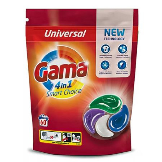 Mosókapszula, 60 db, GAMA "Universal"