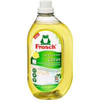 Mosógél, fehér ruhákhoz, 1,5 l, FROSCH, citrom Mosógél, fehér ruhákhoz, 1,5 l, FROSCH, citrom