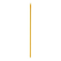 Nyél, menetes, bordázott, alukróm, 140 cm, BONUS "HAACP", sárga