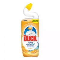 WC-tisztítógél, 750 ml, DUCK "Deep Action Gel", citrus