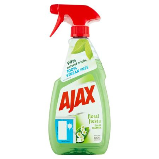 Ablaktisztító, szórófejes, 500 ml, AJAX "Floral Fiesta", zöld Ablaktisztító, szórófejes, 500 ml, AJAX "Floral Fiesta", zöld