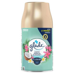 Illatosító készülék utántöltő, automata, 269 ml, GLADE "Exotic Tropical Blossoms"