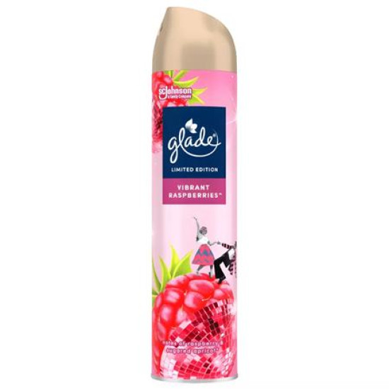 Légfrissítő, 300 ml, GLADE "Vibrant Raspberries" Légfrissítő, 300 ml, GLADE "Vibrant Raspberries"