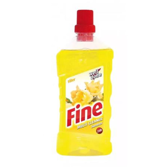 Univerzális tisztítószer, 1 l, WELL DONE "Lime"