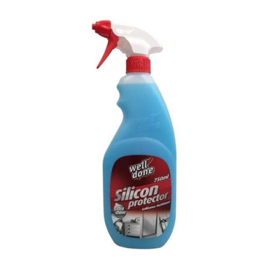 Szilikon protektor, szórófejes, 750 ml, WELL DONE Szilikon protektor, szórófejes, 750 ml, WELL DONE