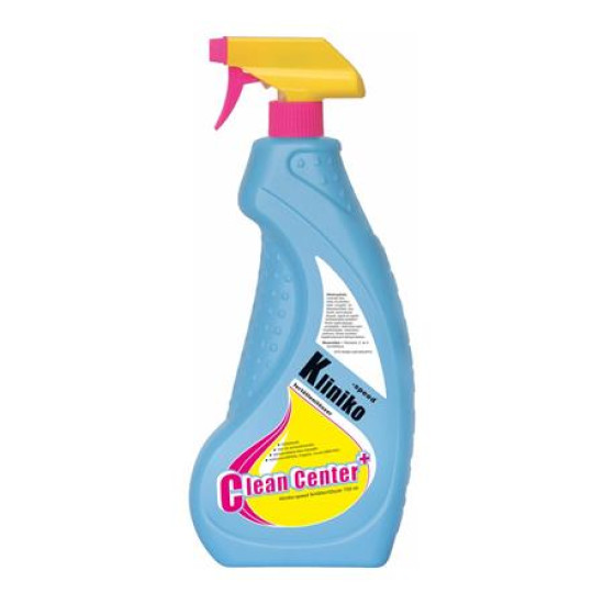 Fertőtlenítő tisztítószer, 750 ml, szórófejes, CLEAN CENTER "Kliniko-Speed"