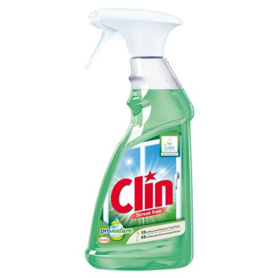 Ablaktisztító, 500 ml, szórófejes, CLIN "ProNature"