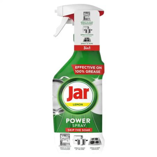 Konyhai zsíroldó spray, 500 ml, JAR "Power", citrom illattal