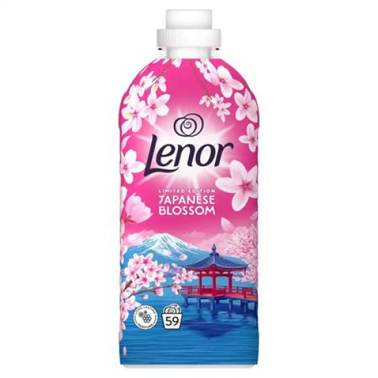 Öblítő, 1,239 l, 59 mosáshoz, LENOR "Japanese Blossom"