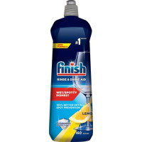 Gépi öblítőszer, 800 ml, FINISH, "Rinse&Shine Aid", lemon