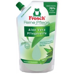 Folyékony szappan utántöltő, 0,5 l, FROSCH, aloe vera Folyékony szappan utántöltő, 0,5 l, FROSCH, aloe vera