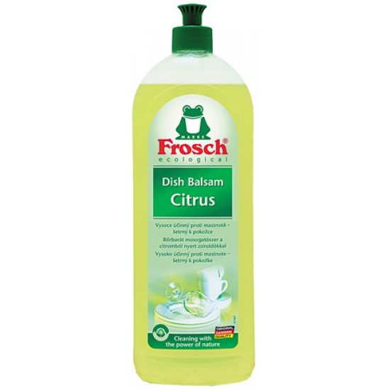 Mosogatószer, 750 ml, FROSCH, balzsam, citrus