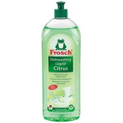 Mosogatószer, 750 ml, FROSCH, brillant, citrus Mosogatószer, 750 ml, FROSCH, brillant, citrus