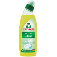 WC tisztítógél, 750 ml, FROSCH, citrus