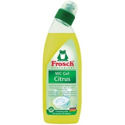 WC tisztítógél, 750 ml, FROSCH, citrus