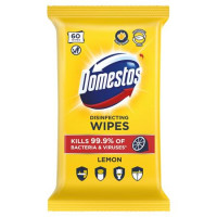 Nedves törlőkendő, 60 db, DOMESTOS "citrom" Nedves törlőkendő, 60 db, DOMESTOS "citrom"