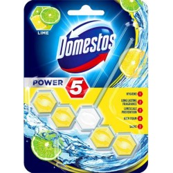 WC fertőtlenítő, 1 db-os, DOMESTOS "Power 5", lime WC fertőtlenítő, 1 db-os, DOMESTOS "Power 5", lime
