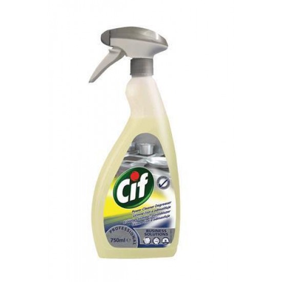 Zsíroldó, 750 ml, CIF "Professional Power Cleaner"