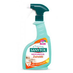 Konyhai felülettisztító- és fertőtlenítő spray, 500 ml, SANYTOL Konyhai felülettisztító- és fertőtlenítő spray, 500 ml, SANYTOL