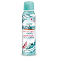 Fertőtlenítő spray, 150 ml, SANYTOL, cipőkhöz Fertőtlenítő spray, 150 ml, SANYTOL, cipőkhöz