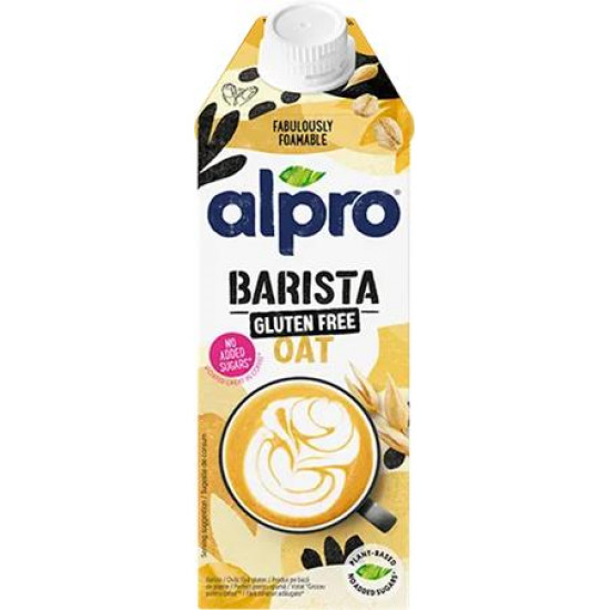 Növényi ital, dobozos, 1 L, ALPRO "Barista", gluténmentes zab