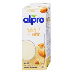 Növényi ital, dobozos, 1 l, ALPRO, vanília-mandula Növényi ital, dobozos, 1 l, ALPRO, vanília-mandula