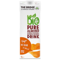 Növényi ital, glutén- és cukormentes, bio, dobozos, 1 l, THE BRIDGE, mandula Növényi ital, glutén- és cukormentes, bio, dobozos, 1 l, THE BRIDGE, mandula