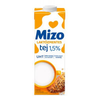 Tartós tej, dobozos, laktózmentes, 1 l, MIZO Tartós tej, dobozos, laktózmentes, 1 l, MIZO