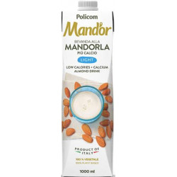 Növényi ital, dobozos, 1 l, MAND`OR "Prémium", light mandula kálciummal