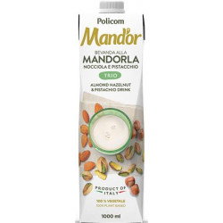 Növényi ital, dobozos, 1 l, MAND`OR "Prémium Trio", mandula, mogyoró, pisztácia Növényi ital, dobozos, 1 l, MAND`OR "Prémium Trio", mandula, mogyoró, pisztácia