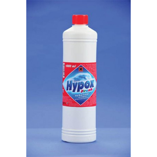 Fehérítő-és fertőtlenítőszer, 1 l, "Hypox", fresh