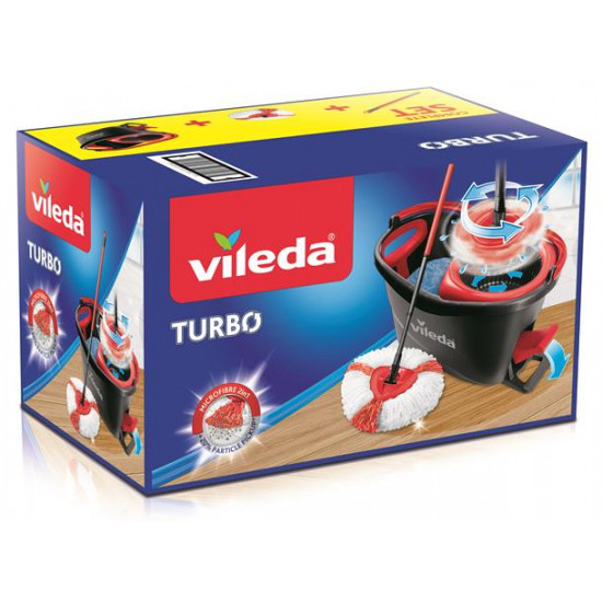 Gyorsfelmosó szett, pedálos, VILEDA "Easy Wring TURBO"