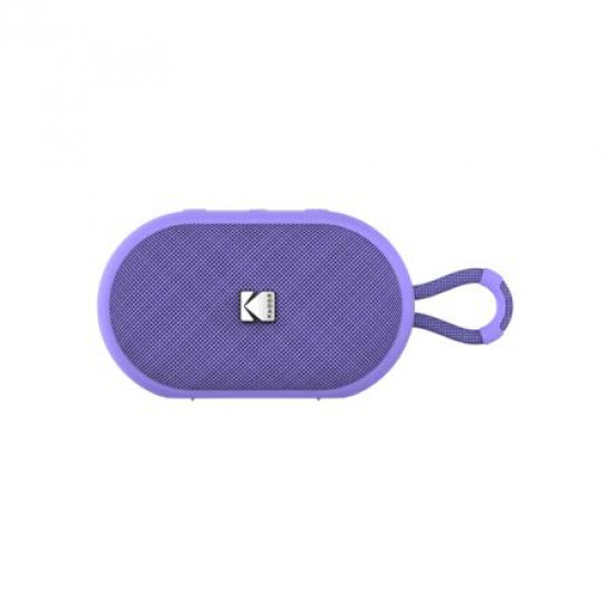 Hangszóró, hordozható, 6W RMS, KODAK "PWS2284", lila