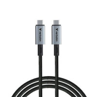 USB kábel, USB-C - USB-C, 1,2 m, 240W, VERBATIM, fekete USB kábel, USB-C - USB-C, 1,2 m, 240W, VERBATIM, fekete