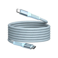 USB kábel, USB-C - USB-C, 1,2 m, 60W, mágneses, VERBATIM, kék USB kábel, USB-C - USB-C, 1,2 m, 60W, mágneses, VERBATIM, kék