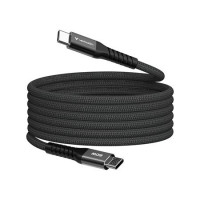 USB kábel, USB-C - USB-C, 1,2 m, 60W, mágneses, VERBATIM, fekete USB kábel, USB-C - USB-C, 1,2 m, 60W, mágneses, VERBATIM, fekete