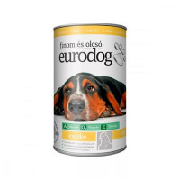 Kutyaeledel, konzerv, 1240 g, EURODOG, csirkés Kutyaeledel, konzerv, 1240 g, EURODOG, csirkés