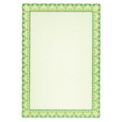 Oklevélpapír, A4, 115 g, APLI, smaragdzöld