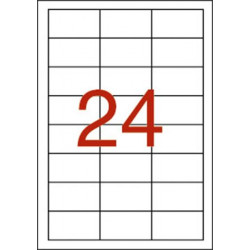 Etikett, 64,6x33,8 mm, poliészter, időjárásálló, APLI, 480 etikett/csomag Etikett, 64,6x33,8 mm, poliészter, időjárásálló, APLI, 480 etikett/csomag