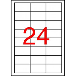 Etikett, 64,6x33,8 mm, poliészter, időjárásálló, APLI, 2400 etikett/csomag Etikett, 64,6x33,8 mm, poliészter, időjárásálló, APLI, 2400 etikett/csomag