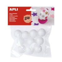 Styropor gömb, 25 mm, APLI "Creative" Styropor gömb, 25 mm, APLI "Creative"
