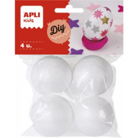Styropor gömb, 45 mm, APLI "Creative" Styropor gömb, 45 mm, APLI "Creative"